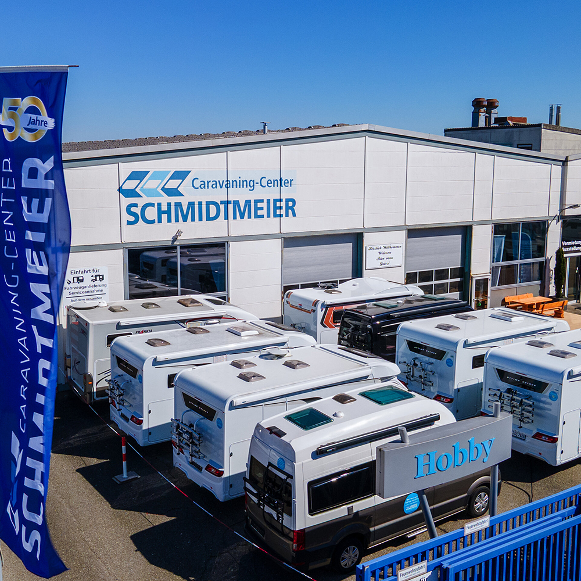 Schmidtmeier Caravaning Center in Steinenbronn