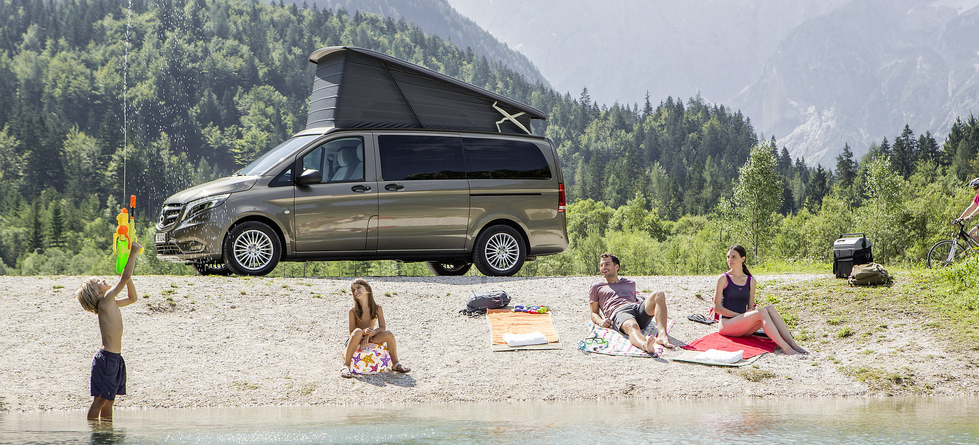 Camper Vans von Mercedes-Benz und Marco Polo mieten bei Ihrem Fachhändler