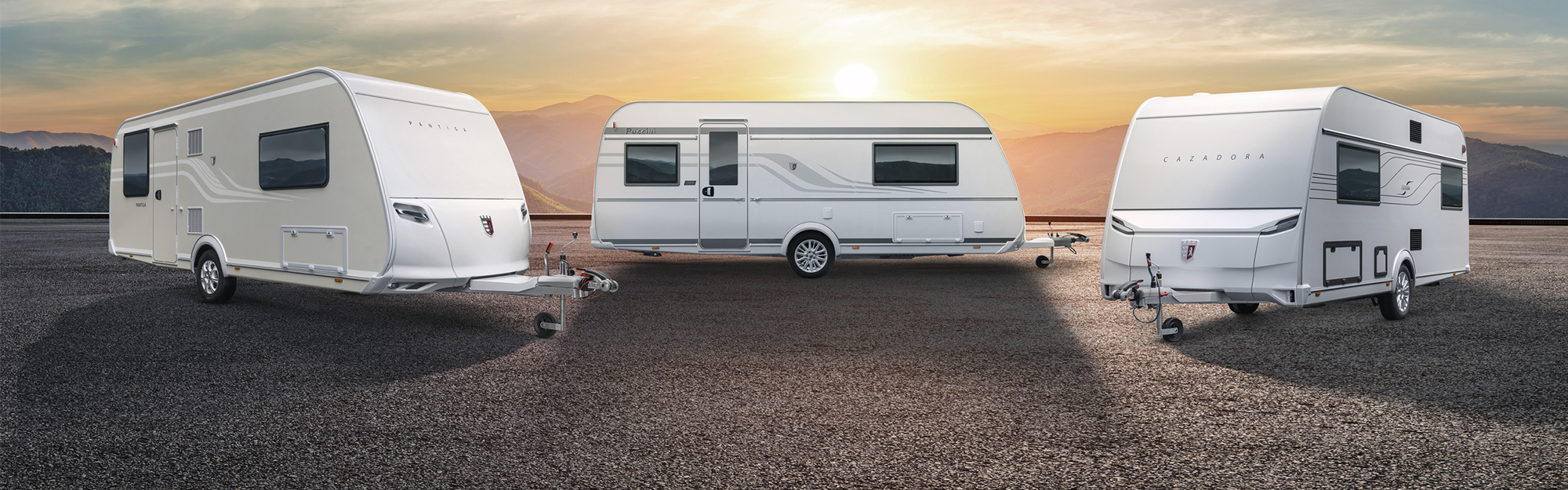 Die exklusive Wohnwagen-Flotte von Tabbert